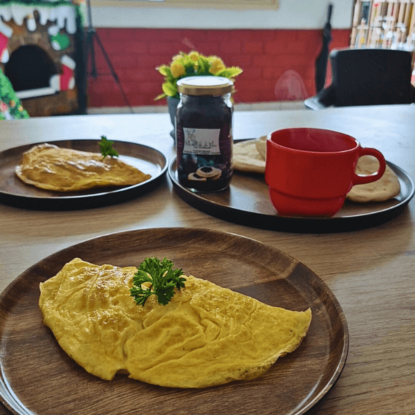 Omelette con Orellanas